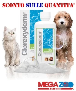 ICF Clorexyderm Shampoo 4% 250 ml - Shampo Disinfettante per CANI e GATTI - Foto 1 di 8