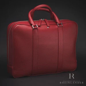 Montblanc Leather Goods Meisterstück Estuche de documentos de grano suave Delgado Rojo ID 116959 - Imagen 1 de 4