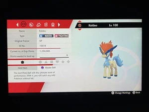 Event Keldeo W/ Masterball | Pokemon Sword And Shield! - Picture 1 of 5