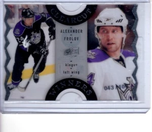 2007-08 Upper Deck Clearcut Winners #CCW62 Alexander Frolov #043/100 or #023/100 - Picture 1 of 1