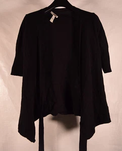 Diane von Furstenberg Damen 100% Kaschmir Schwarz Strickjacke Pullover Schwarz P - Bild 1 von 7