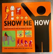 New UnreadClean SHOW ME HOW 500 Things You Should Know ARMCHAIR READER FUN FACT