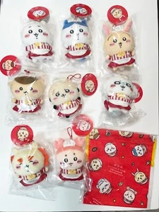 [NEW]Chiikawa Restaurant Mascot Complete Set Of 8 ＆ Purse　New Japan - Picture 1 of 11