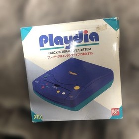 Bandai Playdia Home Video Game Console with Original Box Used From Japan