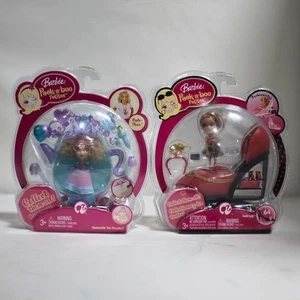 Lot of 2 Barbie Peek-a-Boo Petite Dolls | Sandal Sally & Chamomile Tea Christie - Picture 1 of 4