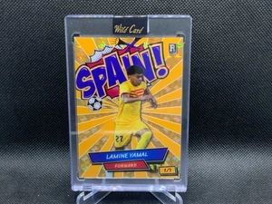 2024 Wild Card Comix Lamine Yamal Spain RC #1/1 - Picture 1 of 2