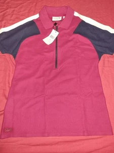Womens Lacoste Polo Shirt Size Uk S made In France New With Tags - Picture 1 of 15