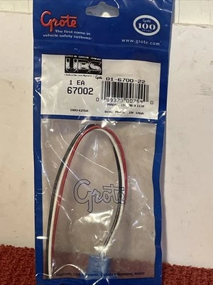 GROTE 67002 Male Plug-in Pin Pigtail 2CWY4 - Image 1 of 2