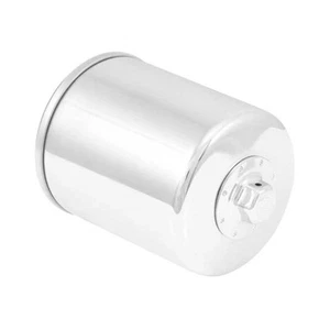 K&N Chrome Harley Davidson VRSCD 1130 Night Rod Oil Filter 2006-2007 - Picture 1 of 5