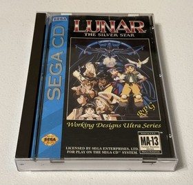 Sega CD - Lunar - The Silver Star - 1993 - RPG - W/reg Card