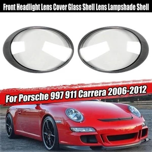 Parr Scheinwerferglas Abdeckung Gehäuse Klar Für Porsche 997 911 Carrera 2006-12 - Bild 1 von 15