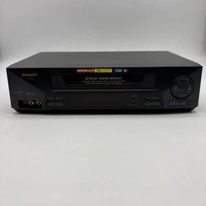 Grabadora de casete de video Sharp VCR VC-A593 4 cabezales S-VCR sin control remoto probado - Imagen 1 de 12