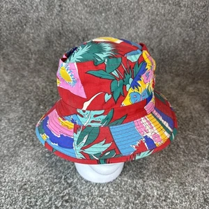 Cubo hawaiano vintage fácil de enrollar aplastable y retención de forma tamaño mediano - Imagen 1 de 9