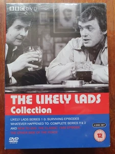 The Likely Lads Collection Dvd BRAND NEW SEALED 6 DVDS 972min R2UK +4 BBC - Picture 1 of 3