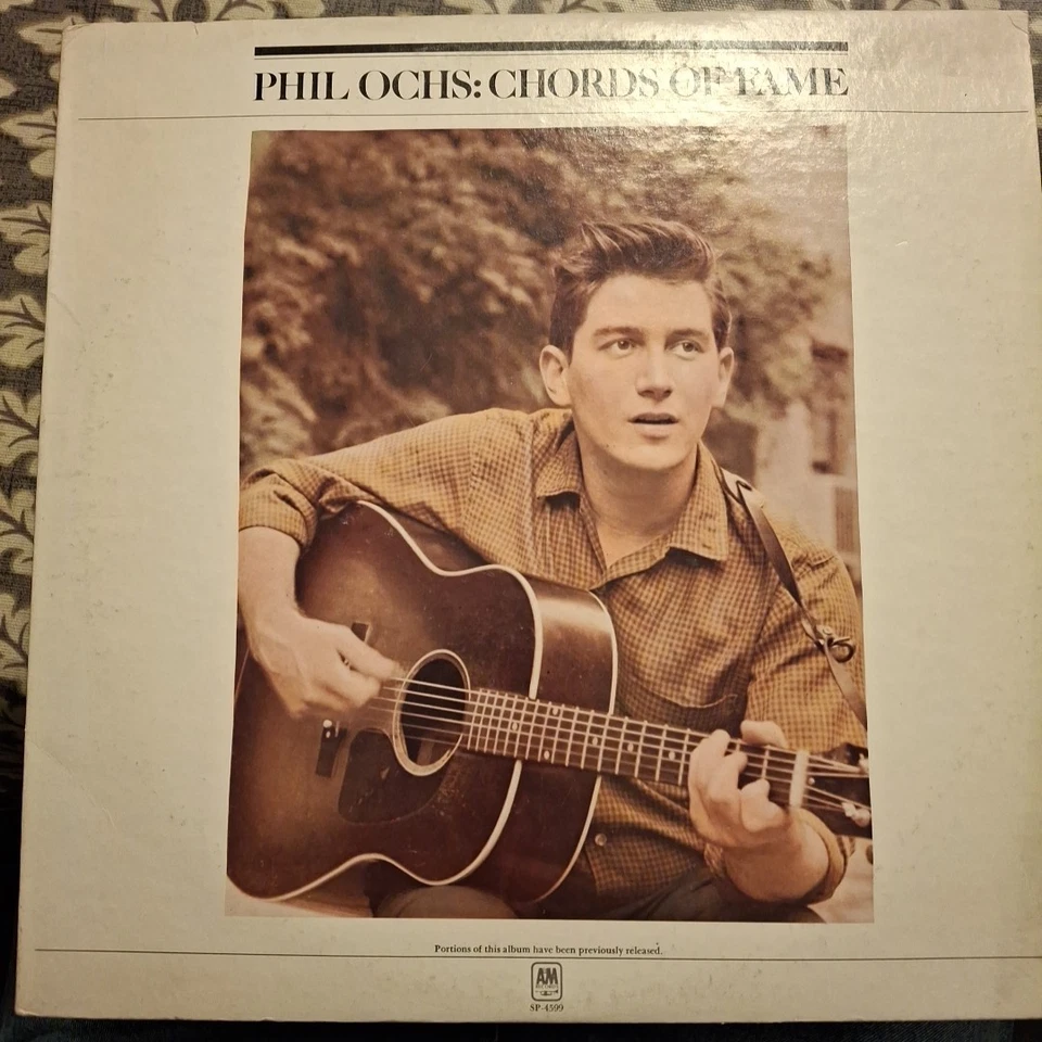 PHIL OCHS "CHORDS OF FAME" DOUBLE VINYL LP 1976 NM Foto 1 de 4