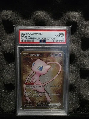 PSA 10 Gem Mint 2023 Pokemon ~ Mew Ex ~ MEW EN 151 - Hyper Rare #205 - Image 1 of 2