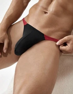 3 pack- Man Thong Underwear Two Tone - Gentlemen’s Co - Mens Medium - Picture 1 of 6