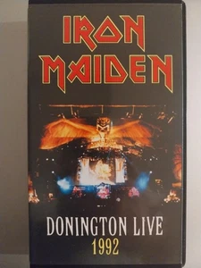 Iron Maiden Donington Live 1992 Monsters Of Rock VHS Video Tape NTSC - Picture 1 of 9