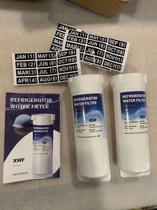 Nuevo Paquete de 2 GE XWF Repuesto XWF Electrodomésticos Refrigerador Filtro de Agua Nuevo-EE. UU. - Imagen 1 de 8