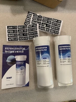 New 2 Pack GE XWF Replacement XWF Appliances Refrigerator Water Filter New-USA - Image 1 of 4