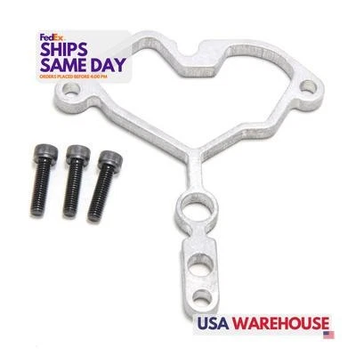 Trans-Dapt 2457, One Natural Aluminum 1/4In Fits Gm Tbi Riser Plate Performance - Image 1 of 4