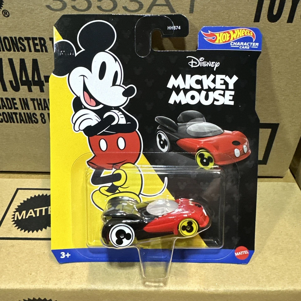 Hot Wheels Character Car 2024 Disney Mickey Mouse - Image 1 of 1