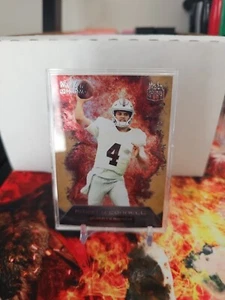 Aidan O’Connell 2023 Wild Card Rookie Heat SP Promo Chase 1/4 Raiders Purdue - Picture 1 of 2