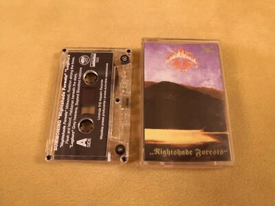 Summoning - Nightshade Forests / Lugburz  cassette MC Abigor Rivendell Ulver - Image 1 of 4
