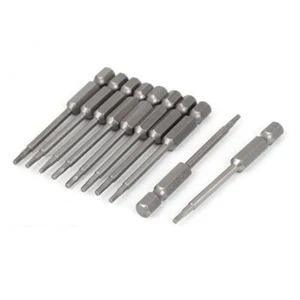 puntas Destornillador magnético 10pz Varilla hexagonal 1/4" 65mm cabeza 2mm - Imagen 1 de 4