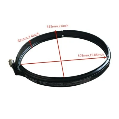 190003 Tension Control Clamp Kit For pentair FNS Series, Quad DE Series Filter - Image 1 of 4