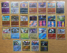 Pokémon TCG Reverse Holo Mixed Sets Lot 50 Cards - Monsters Trainers - LP-NM