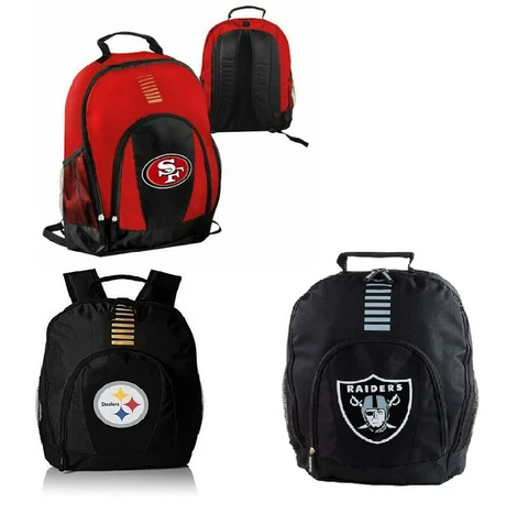 NFL Prime Time backpack for Work ,School, Sport (Pick Your Team) Cover