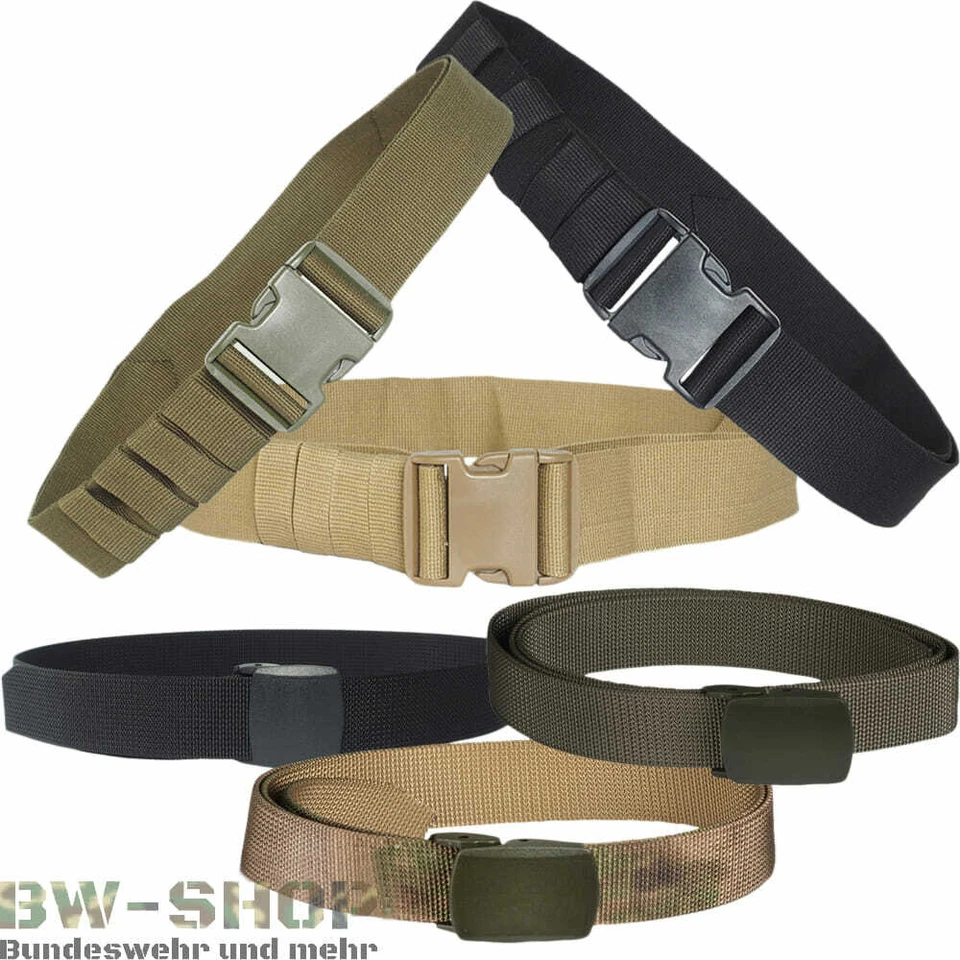 ARMY BELT QUICK RELEASE GÜRTEL / KOPPEL ARMEE HOSENGÜRTEL MILITÄR BW ARMEEGÜRTEL