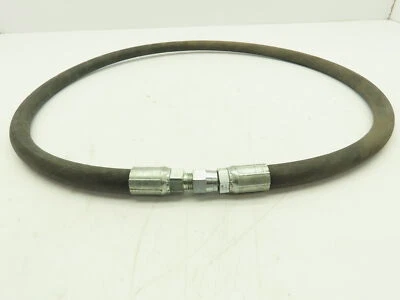 Aeroquip FC735-06 Hydraulic 3/8" Hose Assy 4' Bruiser Male x Female NPSM 1/4"-4 - Image 1 of 4