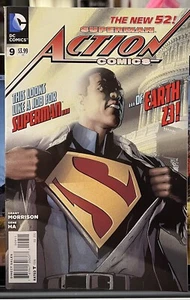 Action Comics Neu 52 #0,1-13,15,21-27,30,33,35,45-47,52 #9 1st Calvin Ellis - Bild 1 von 13