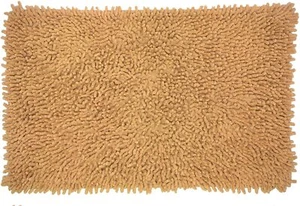 Casa familiar Ultra Soft 100% Chenilla Algodón Alfombra de baño Mat Coral Gold 21x34 - Imagen 1 de 1
