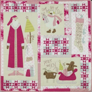 Christmas Blessings pattern by The Birdhouse. Finished 32 x 32 ins. Patchwork. - Picture 1 of 1