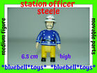 Fireman Sam Figures Station Officer Steele Movable Figure Medium 6,5 Cm 