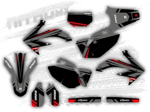 Graphics Kit fits Honda CRF 450 X 450X 2005 2006 - 2012 2013 2014 2015 2016 2017 - Picture 1 of 1