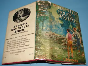 The Haunted House Mystery by L. P. Wyman A. L. Burt 1936 DJ - Picture 1 of 5