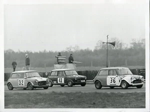 Mini Modsports Silverstone 9 March 1974 original period photograph - Picture 1 of 2