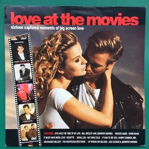 LOVE AT THE MOVIES Soundtracks LP Pretty Woman Cocktail Heartburn Ghost Big Easy - Picture 1 of 12