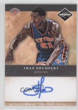 2011-12 Panini Limited Draft Pick Redemptions Auto Iman Shumpert #18 Auto