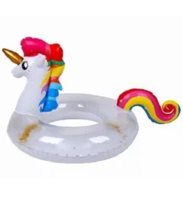 Unicorn baby Kids Pool Swimming inflatable pool float ring tube raft Toy - Picture 1 of 3