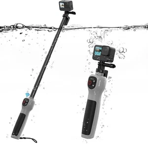 Underwater Selfie Stick, with Bluetooth Remote Control, Waterproof & Extendable - Photo 1 sur 6