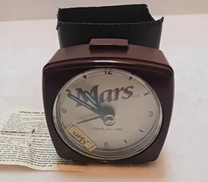 Sveglia da viaggio vintage Mars funziona benissimo Mars Inc. 1989 - Foto 1 di 5
