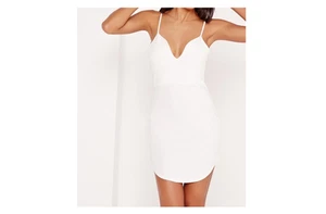 Missguided - Vestido ceñido al cuerpo con tiras con tiras (M13/2) - Imagen 1 de 4