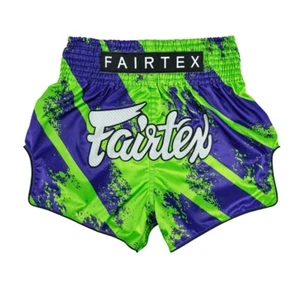 Muay Thai Boxing Shorts BS1928 Green/Blue MMA Shorts XS S M L XL XXL - Picture 1 of 6