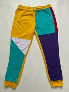 New Staple Pigeon Mens Adult Casual Logo Multicolor Graphic Sweatpants Size XS - Picture 1 of 3