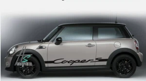 Fits Mini Cooper Side Stripes Graphics Door Decals Any Model - Picture 1 of 2